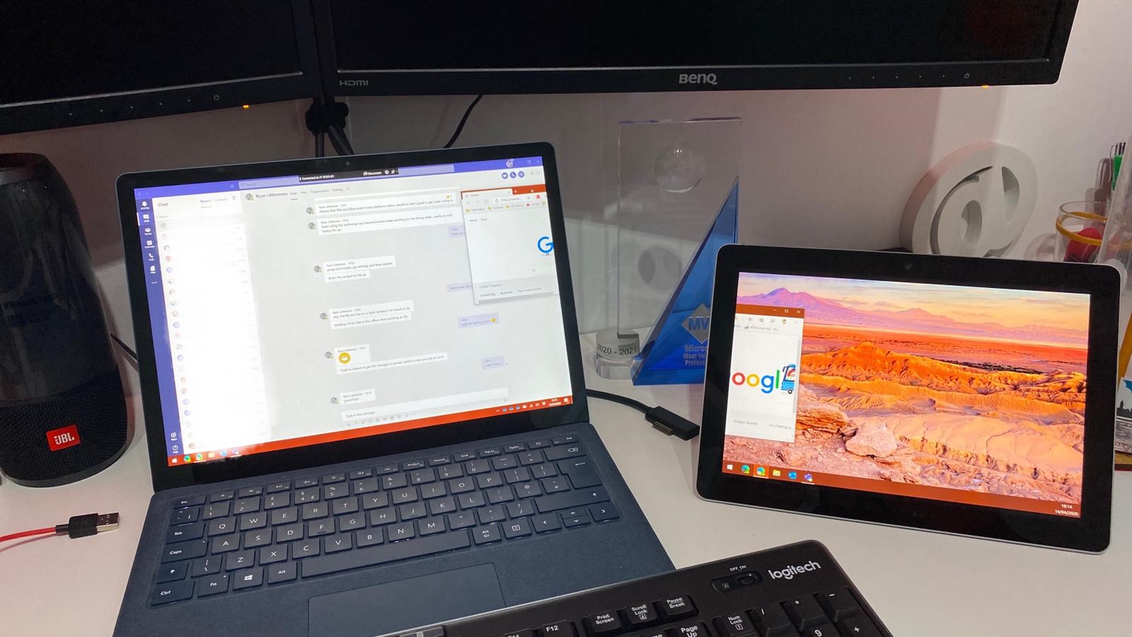 Surface Laptop 2 Miracasting To Surface Go